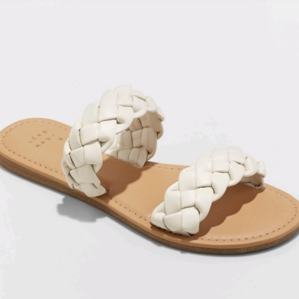 **SOLD** A New Day Braided Sandals